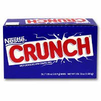 Nestle Crunch-Milk Chocolate With Crisped Rice, 36ct by Nestle
