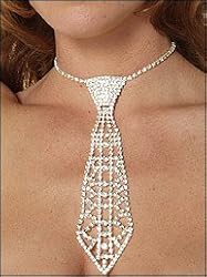 Rhinestone Gangster Tie