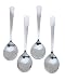 S/S COFFEE/TEA/SUGAR SPOONS, 4
