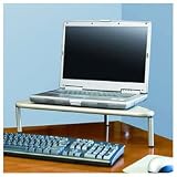 Allsop Metal Art Corner Monitor Stand - Silver