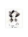 The Black Hat Art Poster Print by Paul C�sar Helleu, 12x16 Image