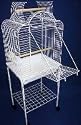 Brand New Bird Birds Cage Cages 20x16x54 w/ Stand On Wheels