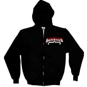 HATEBREED - A Decade Of Brutality - Black Zip Up Hoodie