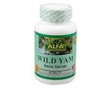 Alfa Vitamins Wild Yam 500 mg 60 caps Digestive Aid Women's Health