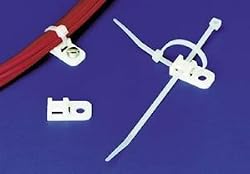 Hellermann Mount, Cable Tie Anchor, #10, .4 X .8 X .2