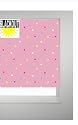 BLACKOUT Roller Blind 120cm x 170cm DOTTY PINK