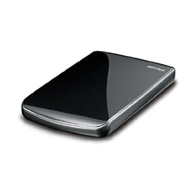 BUFFALO �X����&���C�g �|�[�^�u���n�[�h�f�B�X�N 500GB �N���X�^���u���b�N HD-PET500U2-BK