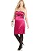 Ruby Rox Plus Size High-Waisted Strapless Dress with Belt
