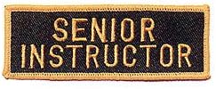 Senior Instructor Patch