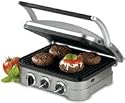 Cuisinart GR-4 Griddler Stainless-Steel 4-in-1 Grill/Griddle and Panini Press