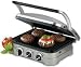 Cuisinart GR-4 Griddler Stainless-Steel 4-in-1 Grill/Griddle and Panini Press