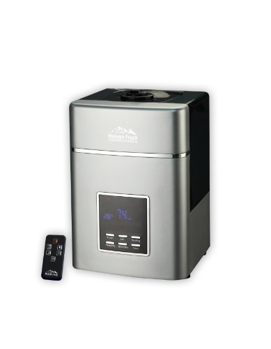 Heaven Fresh HF 707 Digital Ultrasonic Cool and Warm Mist Humidifier and Ionizer - with Remote Control