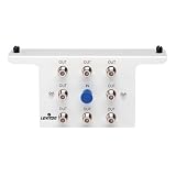 Leviton 47690-8C 1x8 Passive TV/CATV Splitter Module with Bracket
