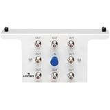 Leviton 47690-8C 1x8 Passive TV/CATV Splitter Module with Bracket