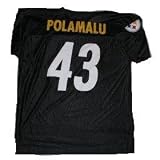 NFL Pittsburgh Steelers Polamalu Replica Jersey Large