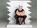 PINK FLOYD THE WALL SERIES 2 MOM and PINK ACTION FIGURE