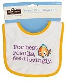 For Best Results, Feed Lovingly Baby Bib