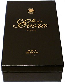 Maria Evora Espana Jabon Black Mineral Carob Cameo Soap Gift Set From Spain