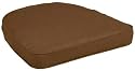 Deluxe Wicker Chair Pad Sunbrella Teak