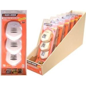 Black and Decker 3 Pack Direct Plug-in Indoor Ex310 Pest Repellers by 