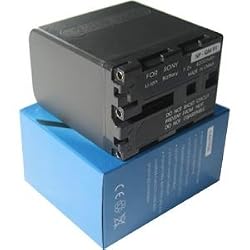 SONY NP-FM90 NP-QM91 BATTERY 4200mAh by Pexell
