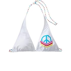 Buy Old Navy Ladies Peace-Graphic String Bikinis by Old Navy