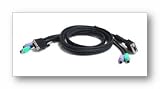 50-FT Super-Shielded 3-IN-1 KVM Cable
