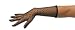 CLEARANCE 8-Button Length Delicate Nylon Filet Hand Crochet Glove In Black Or White