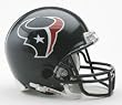 Houston Texans Replica Mini Helmet w/ Z2B Face Mask - Football Sports Merchandise