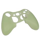 Xbox 360 Game Controller Protective Rubber Skin (Green)