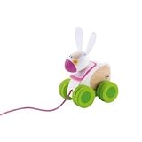 Sevi Eco-Friendly Mini Pull Along Toy, Rabbit