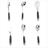 Anolon 52250/52244/52240/52241/52243/52247 Stainless Steel 6 Piece Kitchen Utensils Set