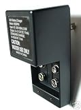 Java 2 bay battery charger with 2 powerex 9V batteries