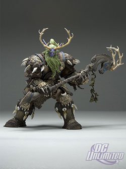 World of Warcraft 2: Night Elf Druid: Broll Bearmantle Action Figure