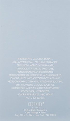 (Hipster Perfume) Eternity for Men Aqua Eau De Toilette 3.4 Fl. Oz