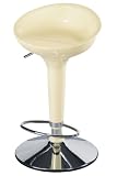 Ventura Backless Stool Chamois Stainless Steel