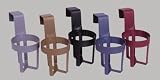 CUSTOM ACCESSORIES 91117 CUP HOLDERS ASSORTED COLORS(PACK OF 24)