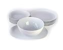 Arzberg Porzellan CUCINA Basic Wei&szlig; Speiseset 14tlg. -Sondersortierung-