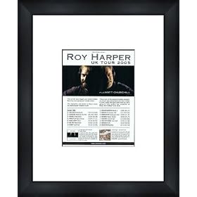 ROY HARPER UK Tour 2005 - Framed Original Advert