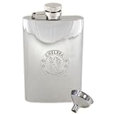 Chelsea FC Authentic EPL Chrome Hip Flask