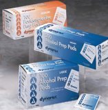 Alcohol Prep Pads, Medium Size 200 Pads Per Box