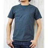 (バーンズ)BARNS ヴィンテージ・4本針縫いクルーネックTシャツ（ユニオンスペシャル・フラットシーマー）