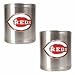 Cincinnati Reds 2 Piece Stainless Steel Can Holder Set