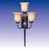 Aspen Collection Swirl Glass Wall Sconce
