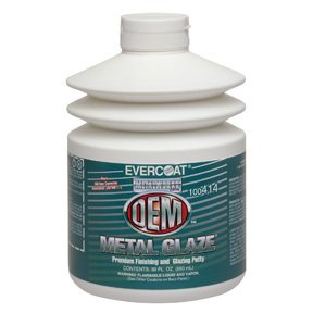 Evercoat Metal Glaze OEM Two-part Polyester Finishing and Glazing Putty, 30 oz Pump - 414
