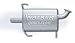 Walker Quiet-Flow SS 47741 Direct Fit Exhaust Muffler Assembly 2