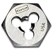 Hanson 6132 - High Carbon Steel Hexagon 5/8 Across Flat Die 12-24 NC - Irwin Industrial - 6132