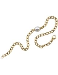 Jewelplus South Sea Cultured Pearl Necklace 18K Yellow 14.00 Mm Fine Circle
