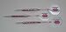 Ladies Pink Passion 22 grams Smooth Grip, 80% Tungsten Style 2