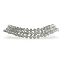 Sterling Silver White Pearl Choker Necklace